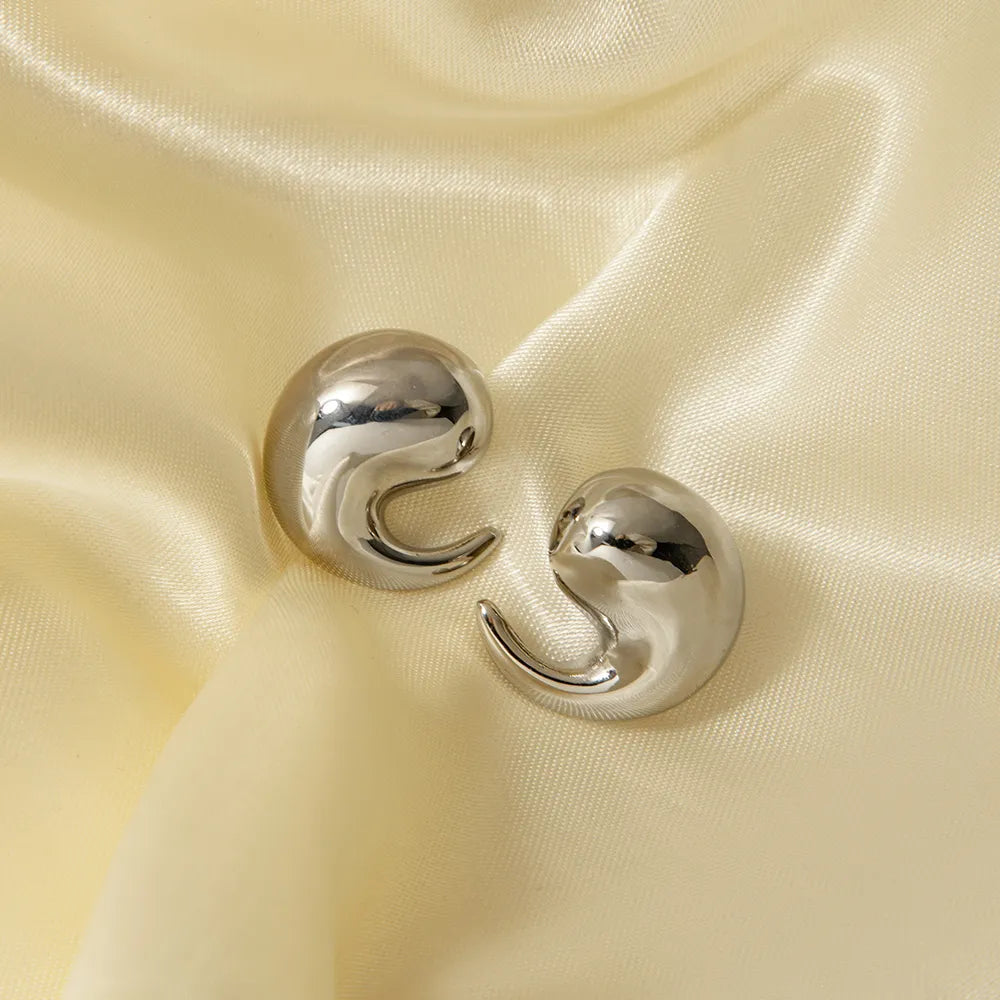 Aretes de coma chunky