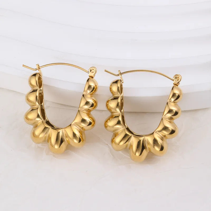 Aretes argollas dorado