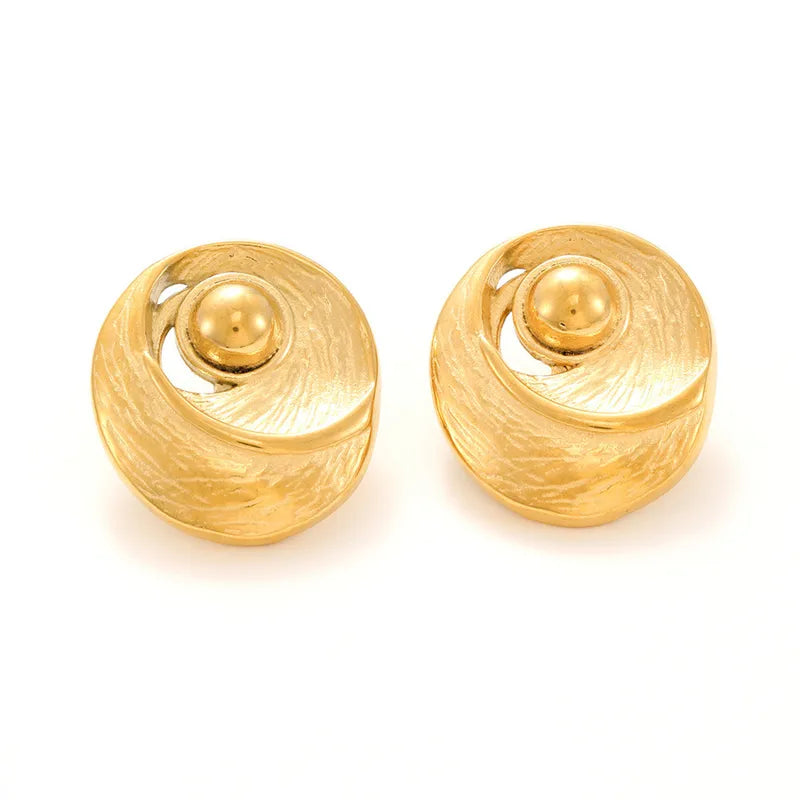 ARETES ESFERICOS CON PERLA