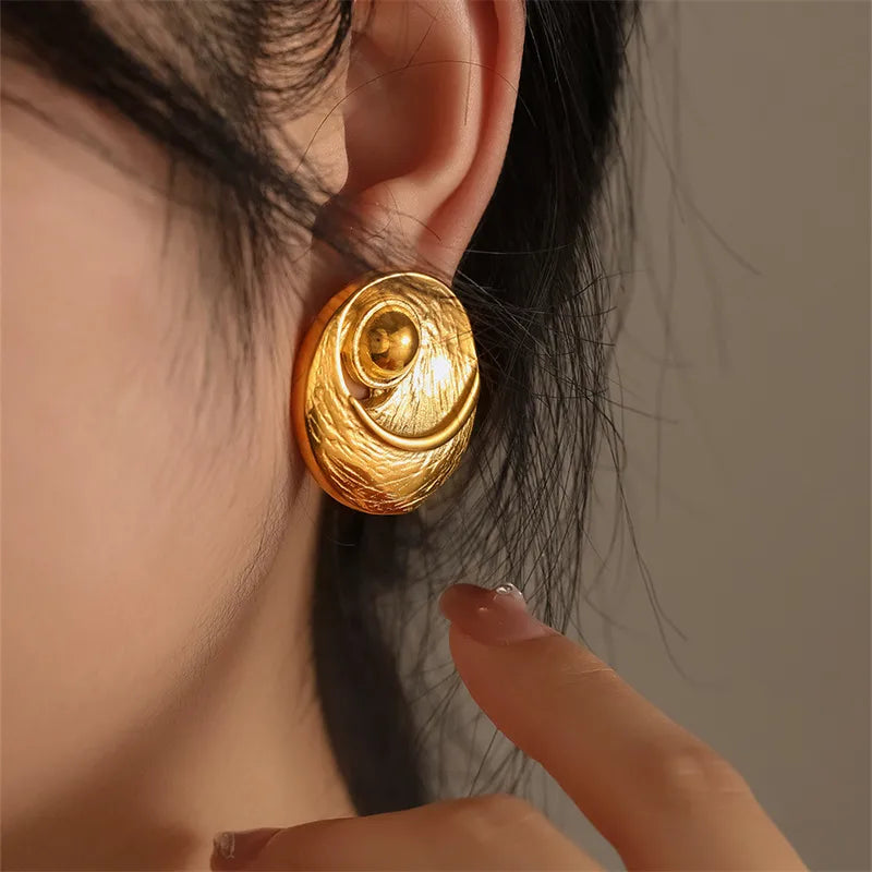 ARETES ESFERICOS CON PERLA