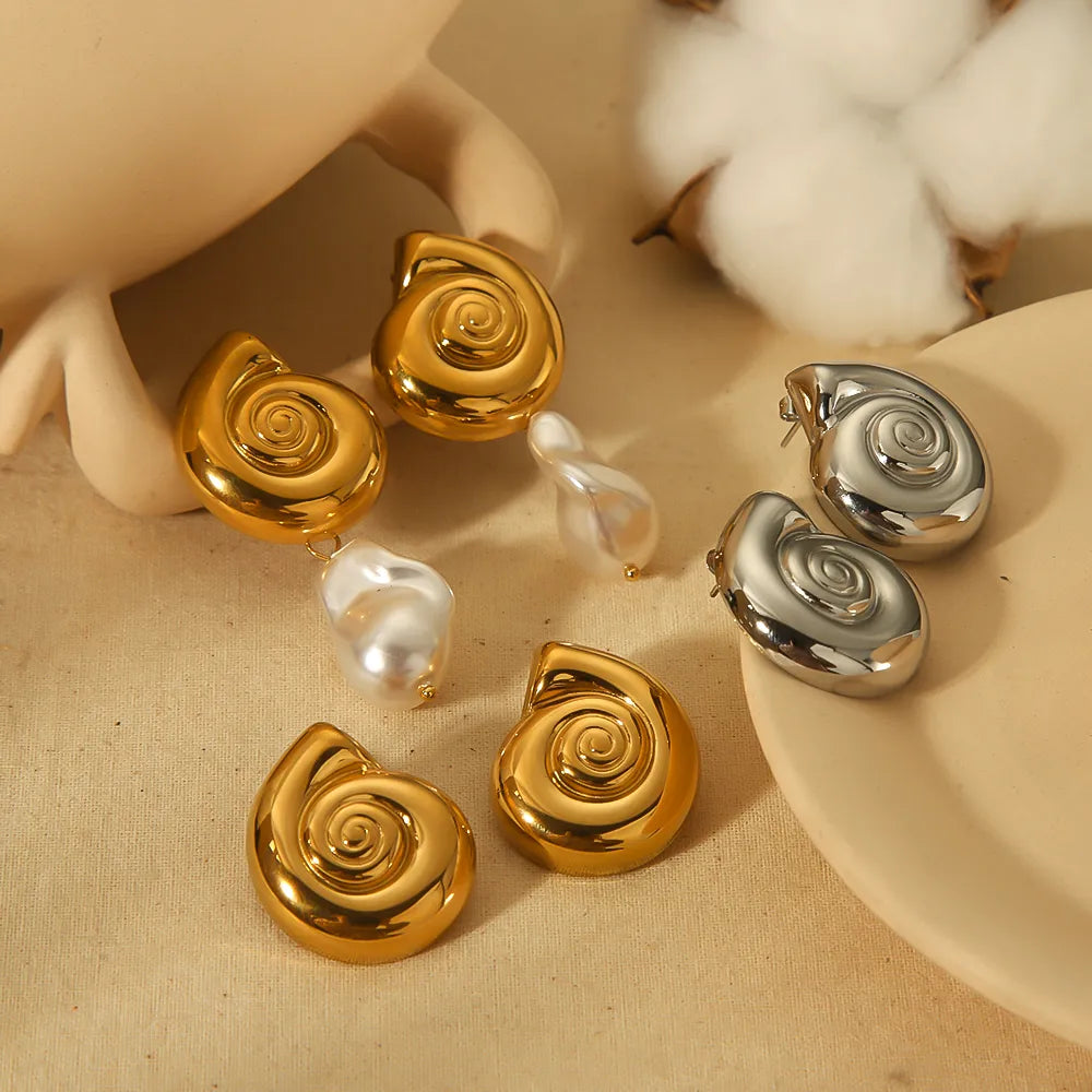 ARETES TIPO CARACOL