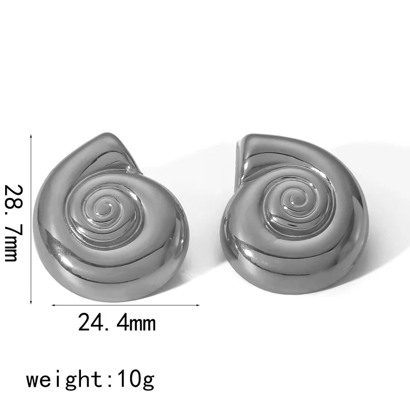 ARETES TIPO CARACOL