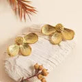 ARETES MEDIA FLORES DORADO