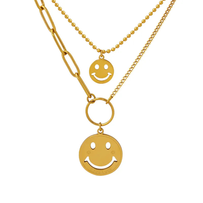 Layer doble de cara feliz