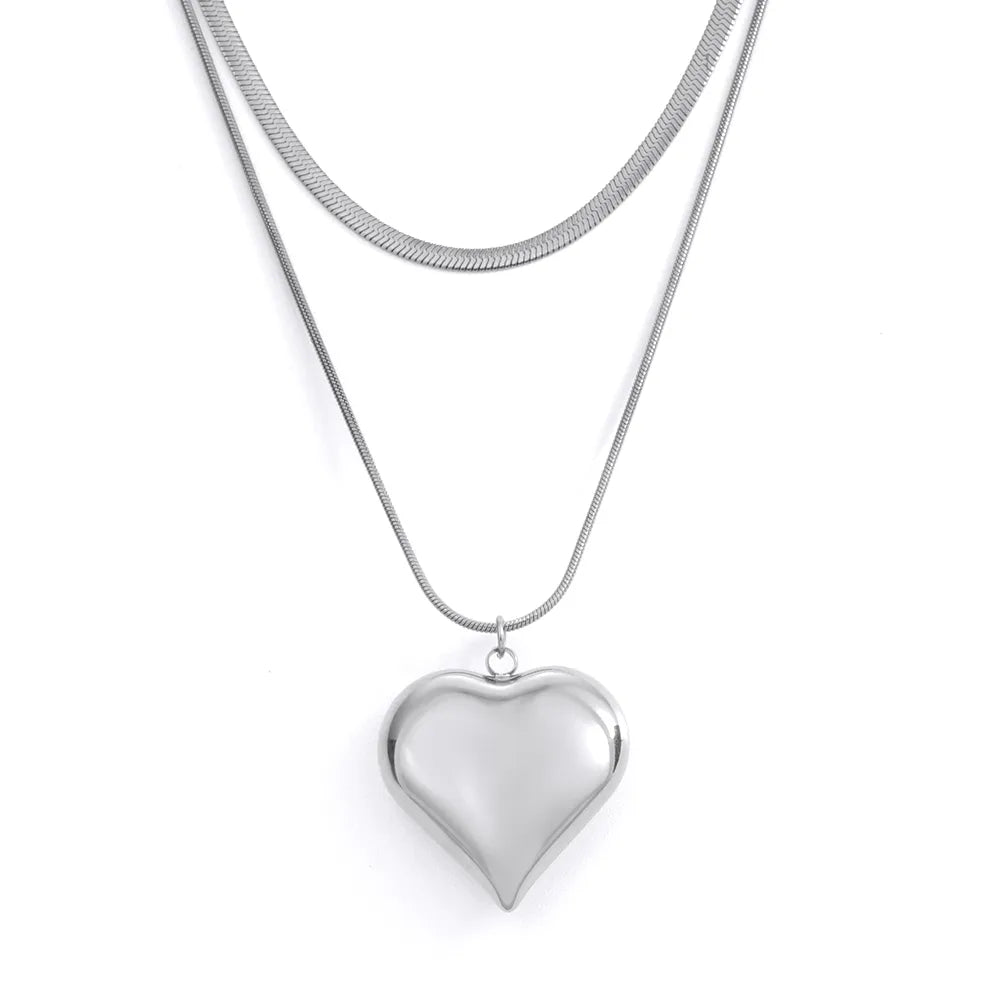 LAYER CORAZON PLATEADO