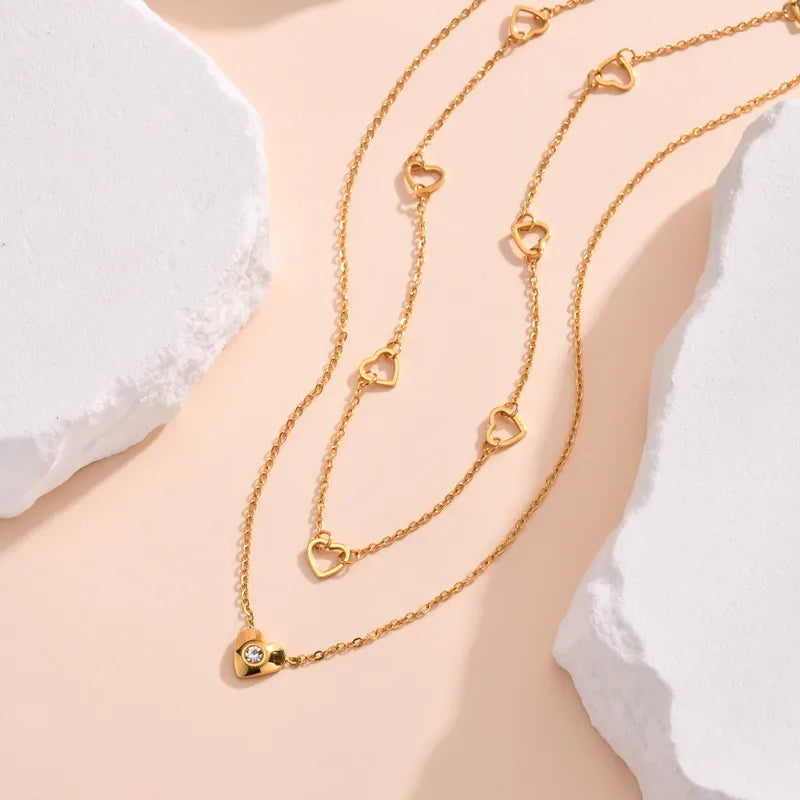 LAYER DOBLE CON CORAZONES
