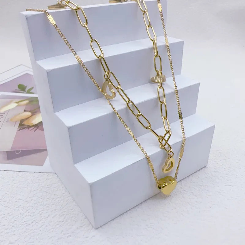 LAYER DIJE CORAZONES DORADOS