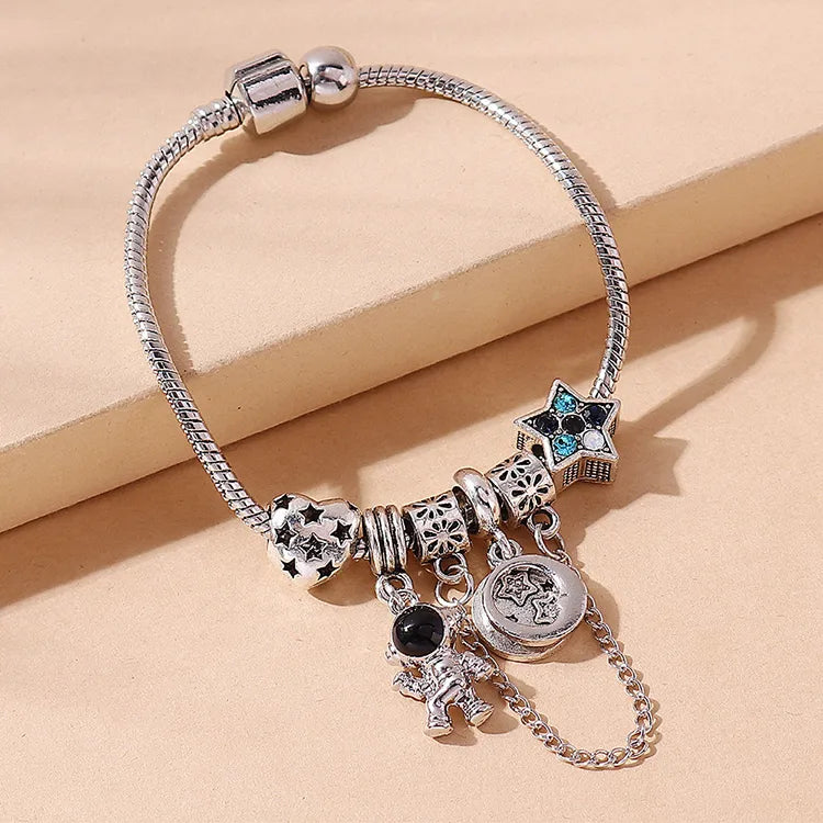PANDORA DE ASTRONAUTA PLATEADO