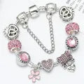 PANDORA CLASICA ZIRCONES ROSA PLATEADO