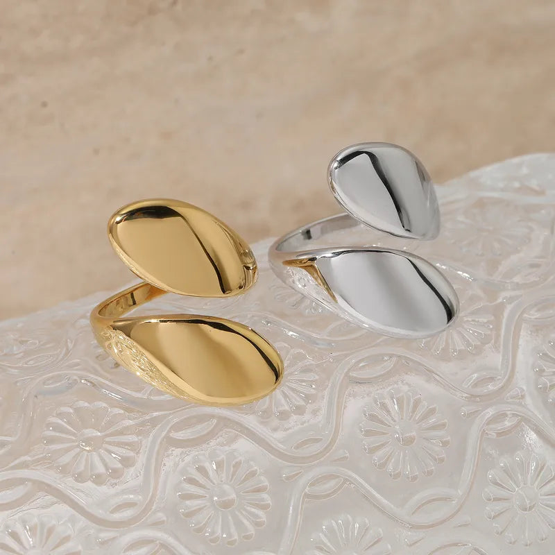 ANILLO ESPIRAL PLATEADO
