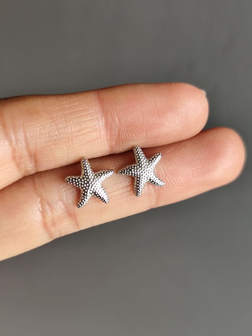 ARETES ESTRELLA DE MAR 925S PLATA