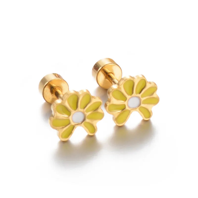 Aretes ortopedicos flor