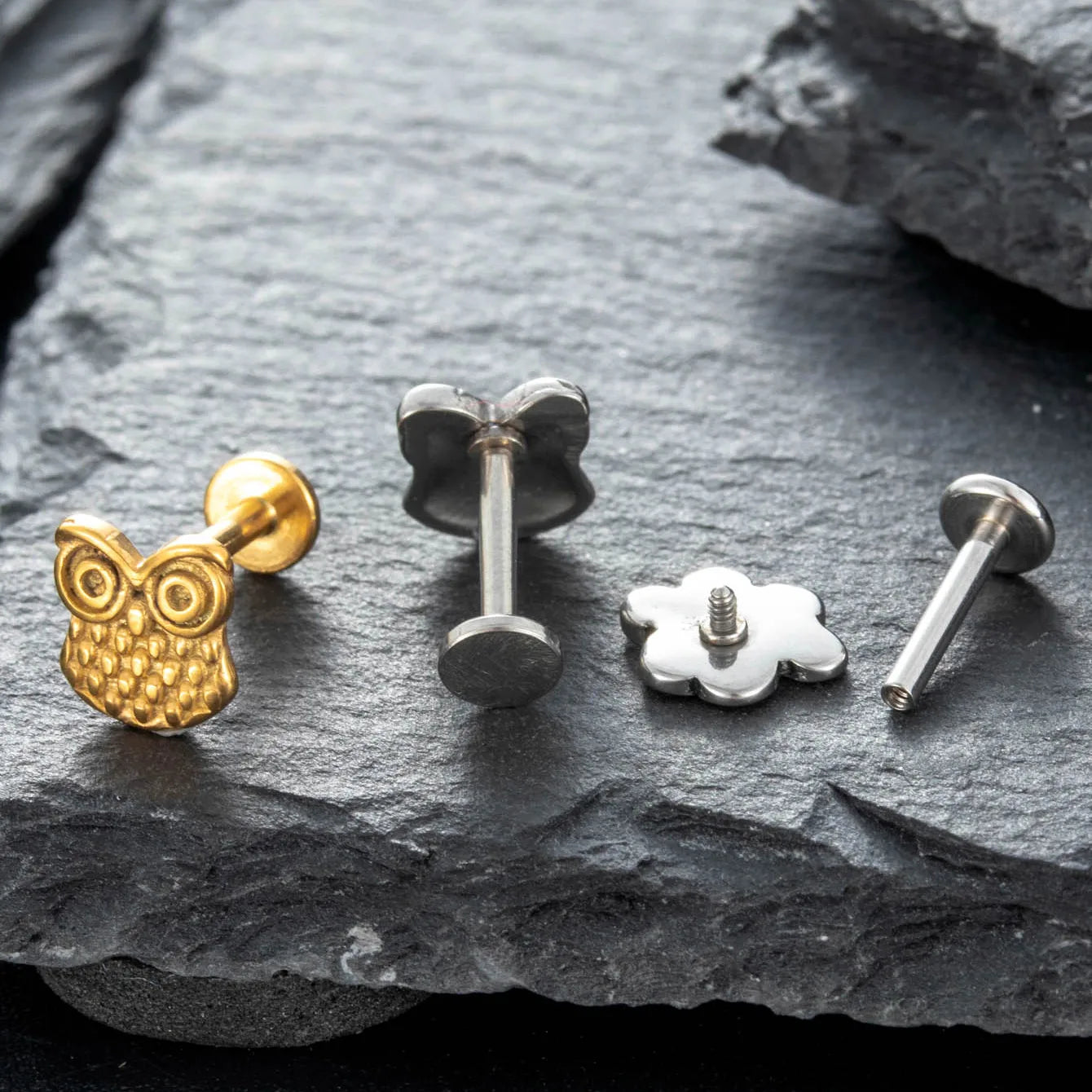 ARETES ORTOPEDICOS DE BUHO DORADO