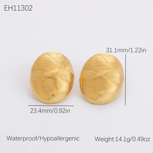 ARETES REDONDOS TEXTURA