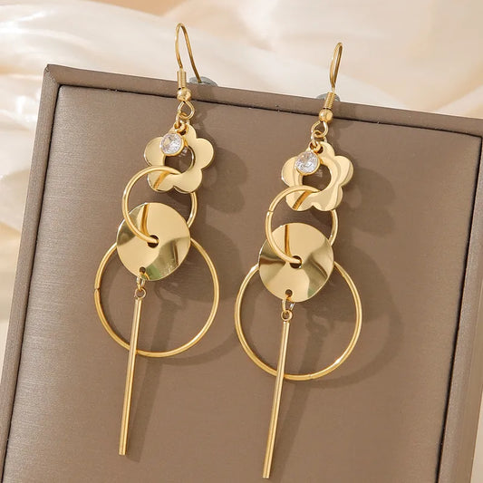 ARETES COLGANTES ELEGANTES
