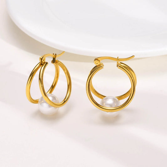 ARETES ARGOLLA DOBLE