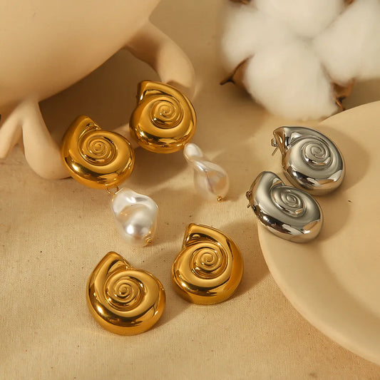 ARETES TIPO CARACOL