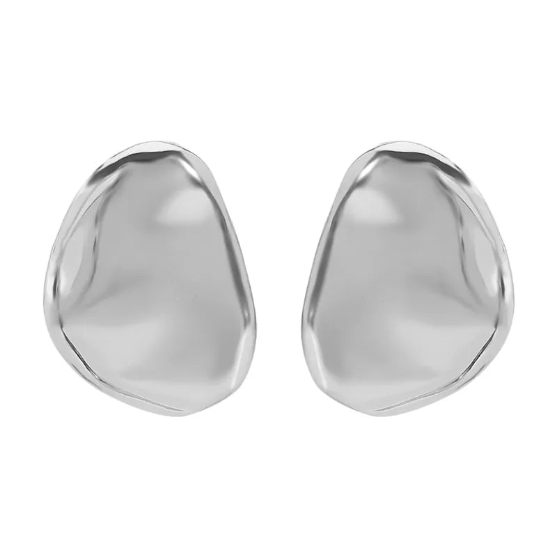 ARETES IRREGULARES GRANDES PLATEADO