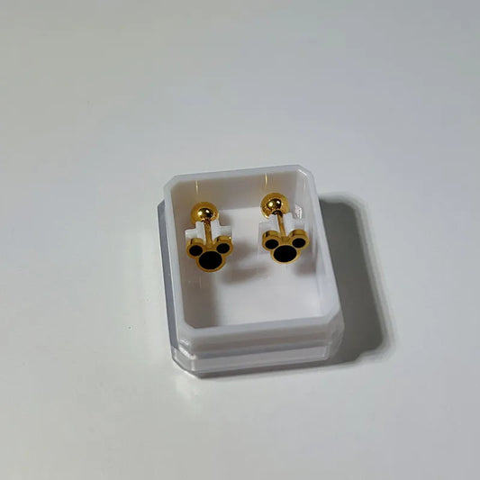 ARETES ORTOPEDICOS DE MICKEY MOUSE DORADO