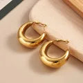 ARETES ARGOLLA CHUNKY DORADO