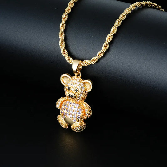 CADENA DIJE OSO