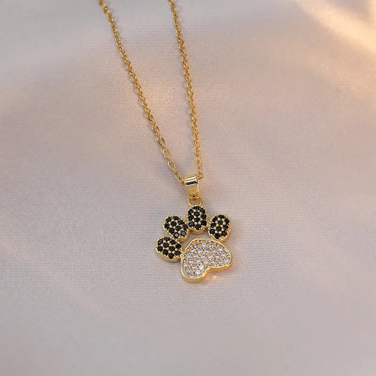 CADENA HUELLA DE PERRITO