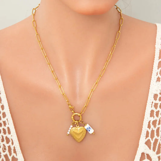 CADENA DIJE CORAZON