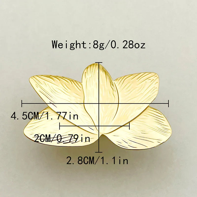 Anillo grande de hojas